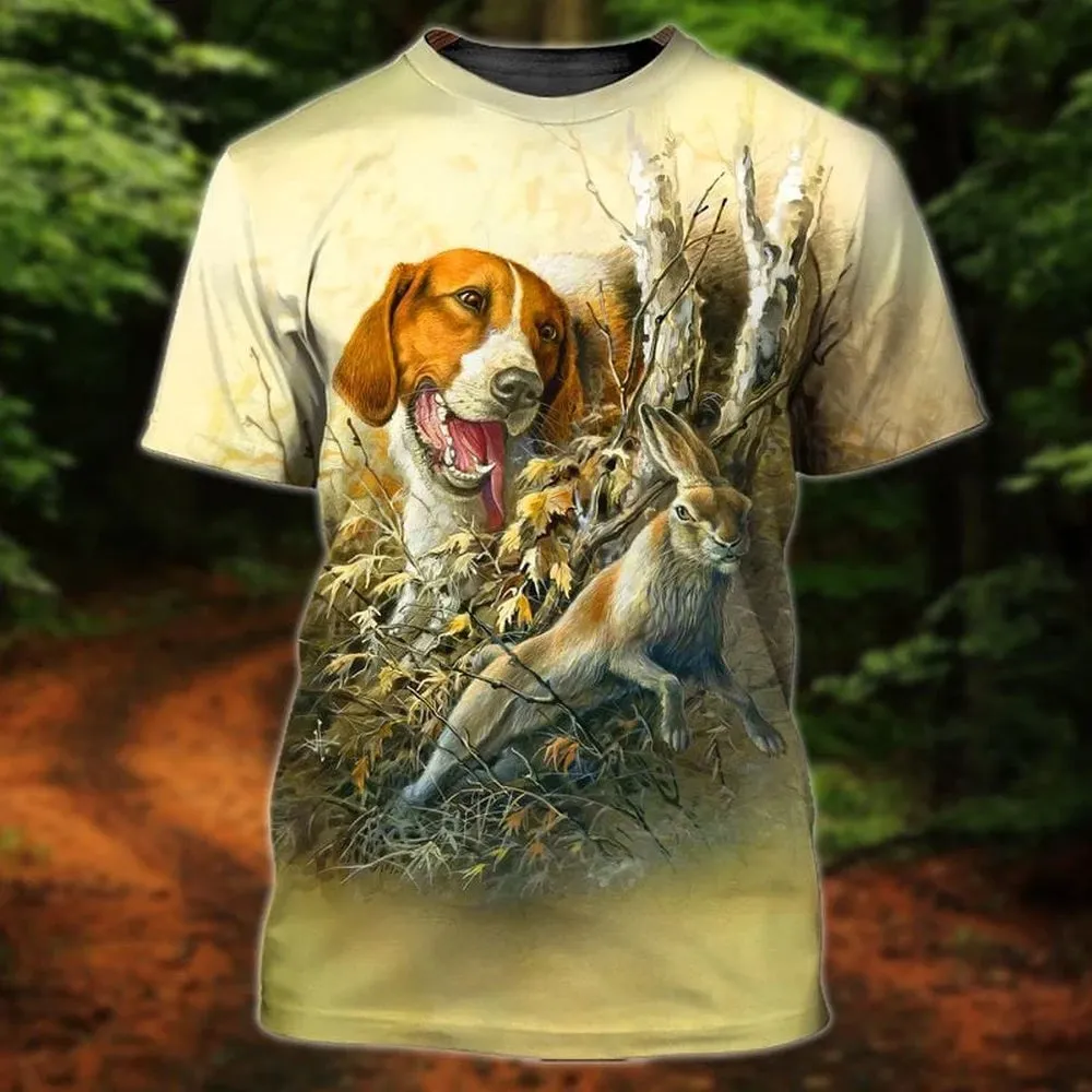 3D Dog T Shirts, Beaglead All Over Print T-Shirt, Gift For Pet Loves