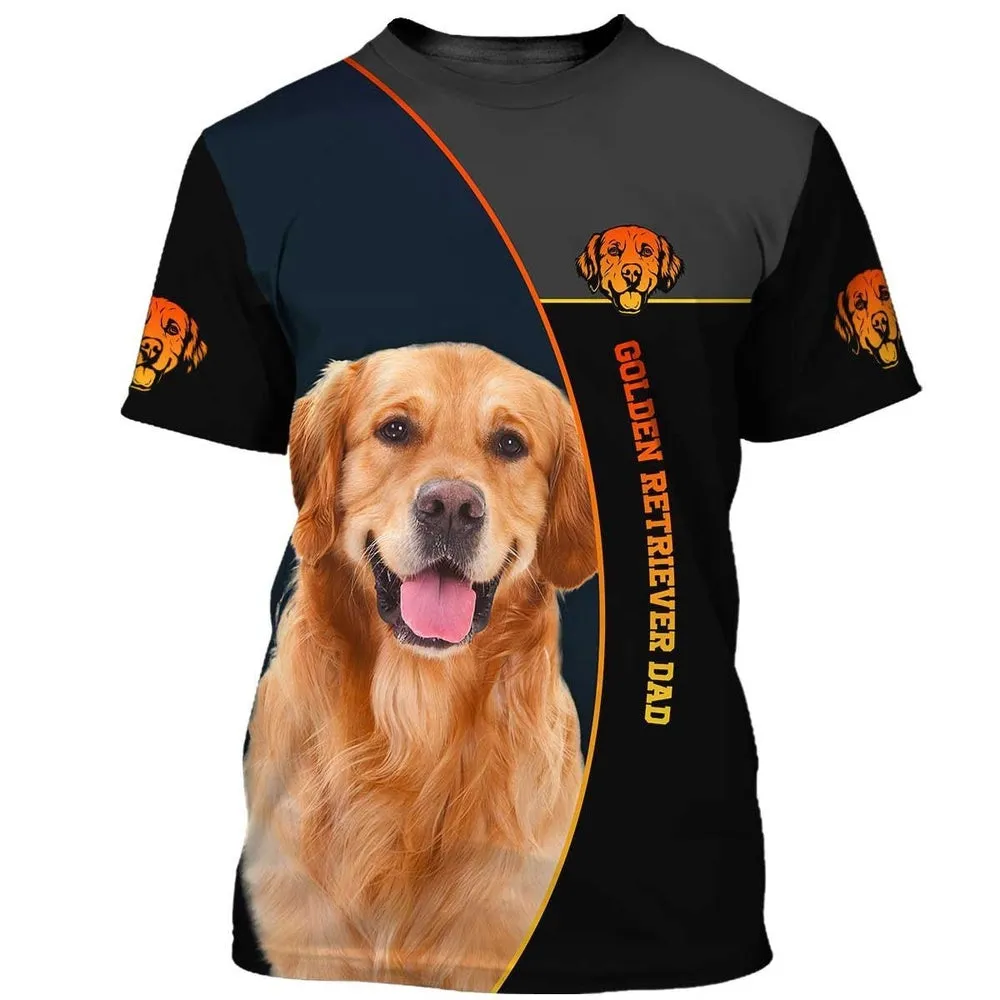 3D Dog T Shirts, I Woof You Everyday All Over Print T-Shirt, Gift For Pet Loves