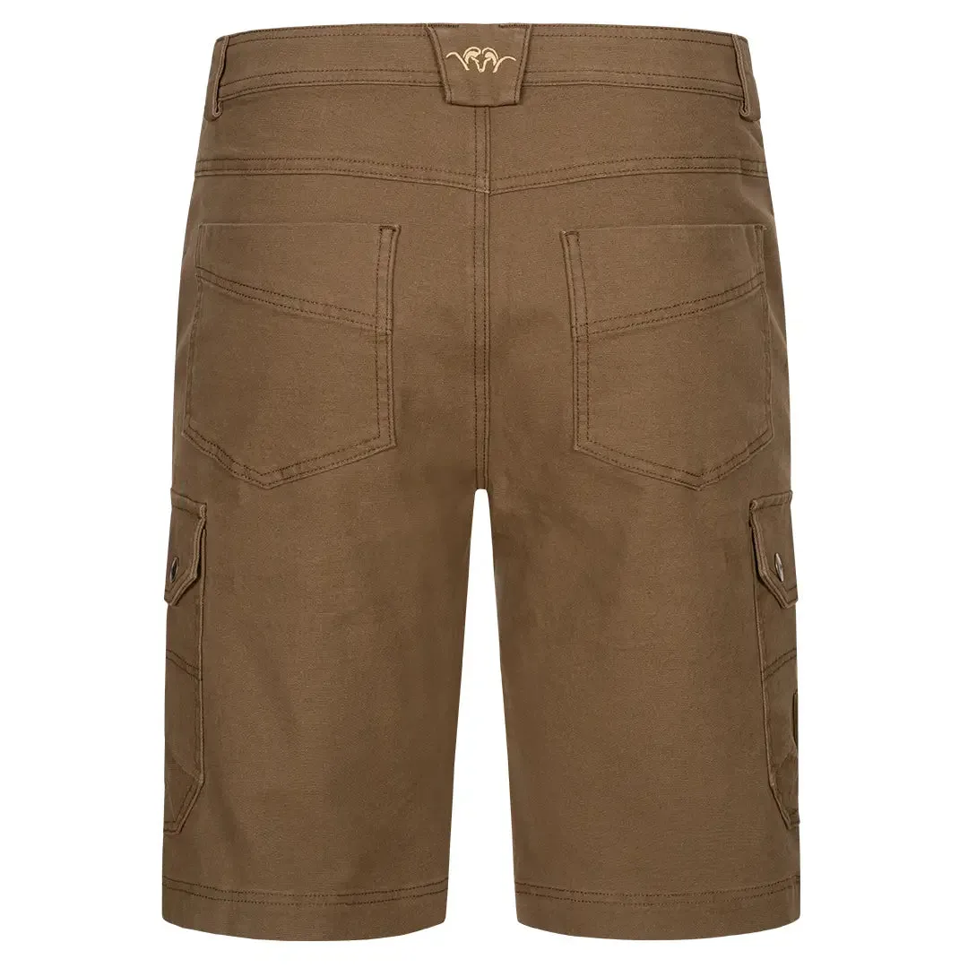 Austin Oxford Cotton Shorts - Teak by Blaser