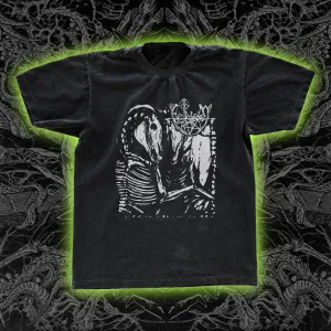 Classic Black Metal Tee - Bethlehem Design for Music Enthusiasts