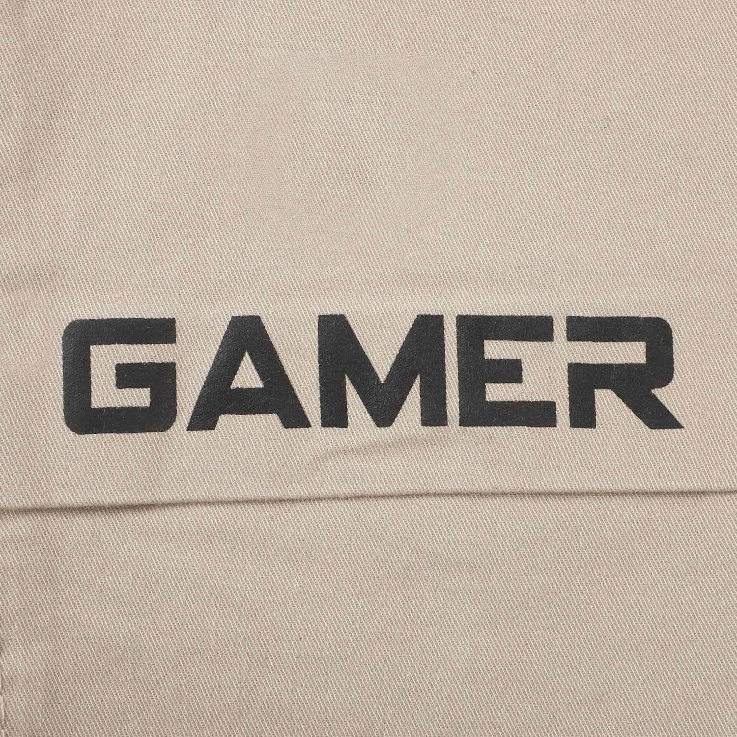 Boys Cotton Pant Super Gamer - Sand