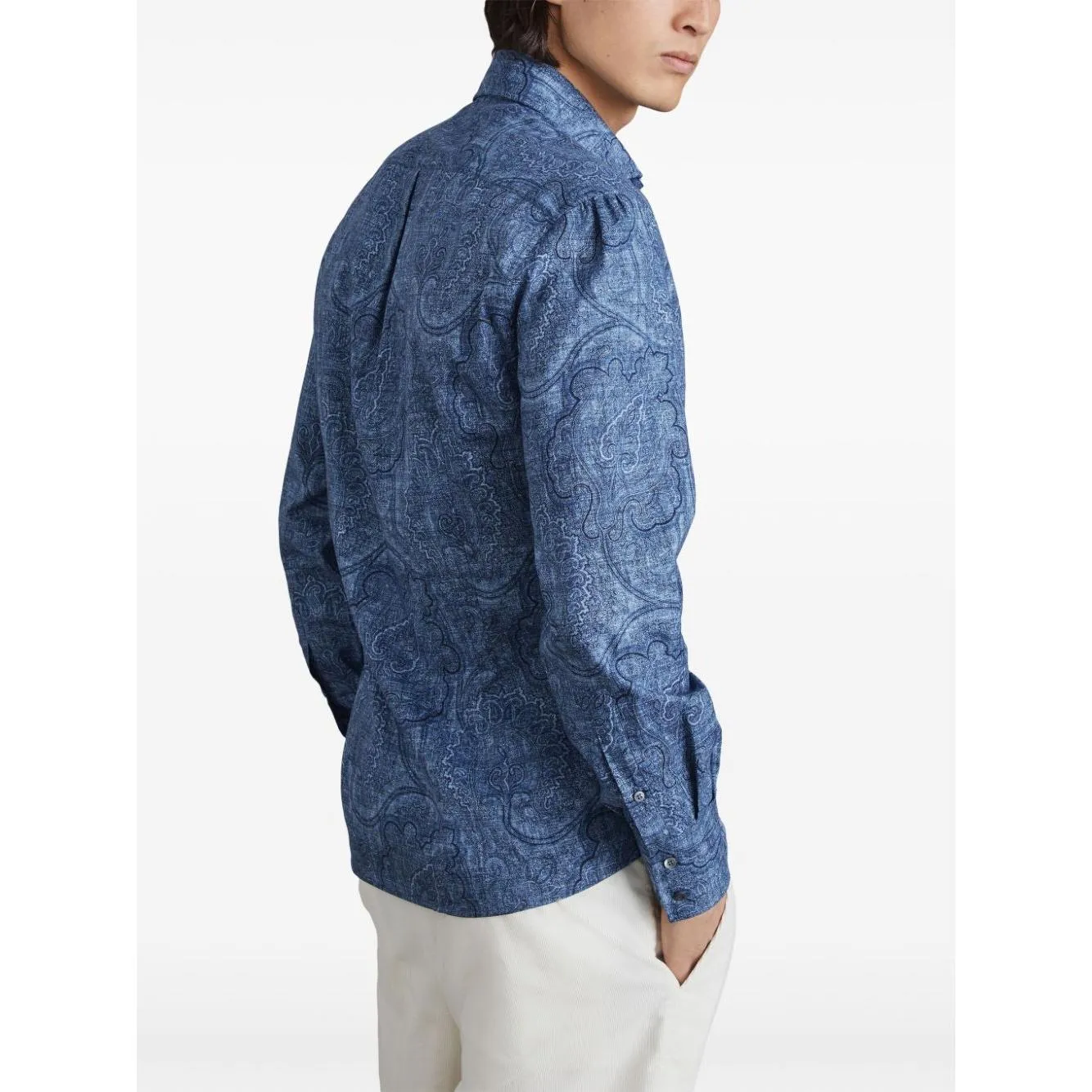 Brunello Cucinelli Shirts Blue