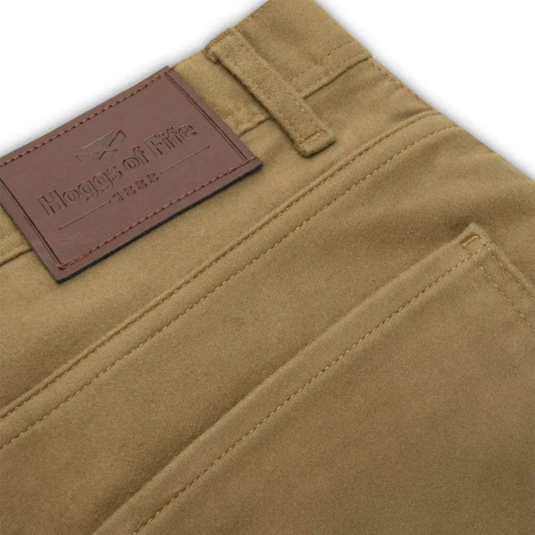 Carrick Stretch Technical Moleskin Jeans - Dried Moss by Hoggs of Fife