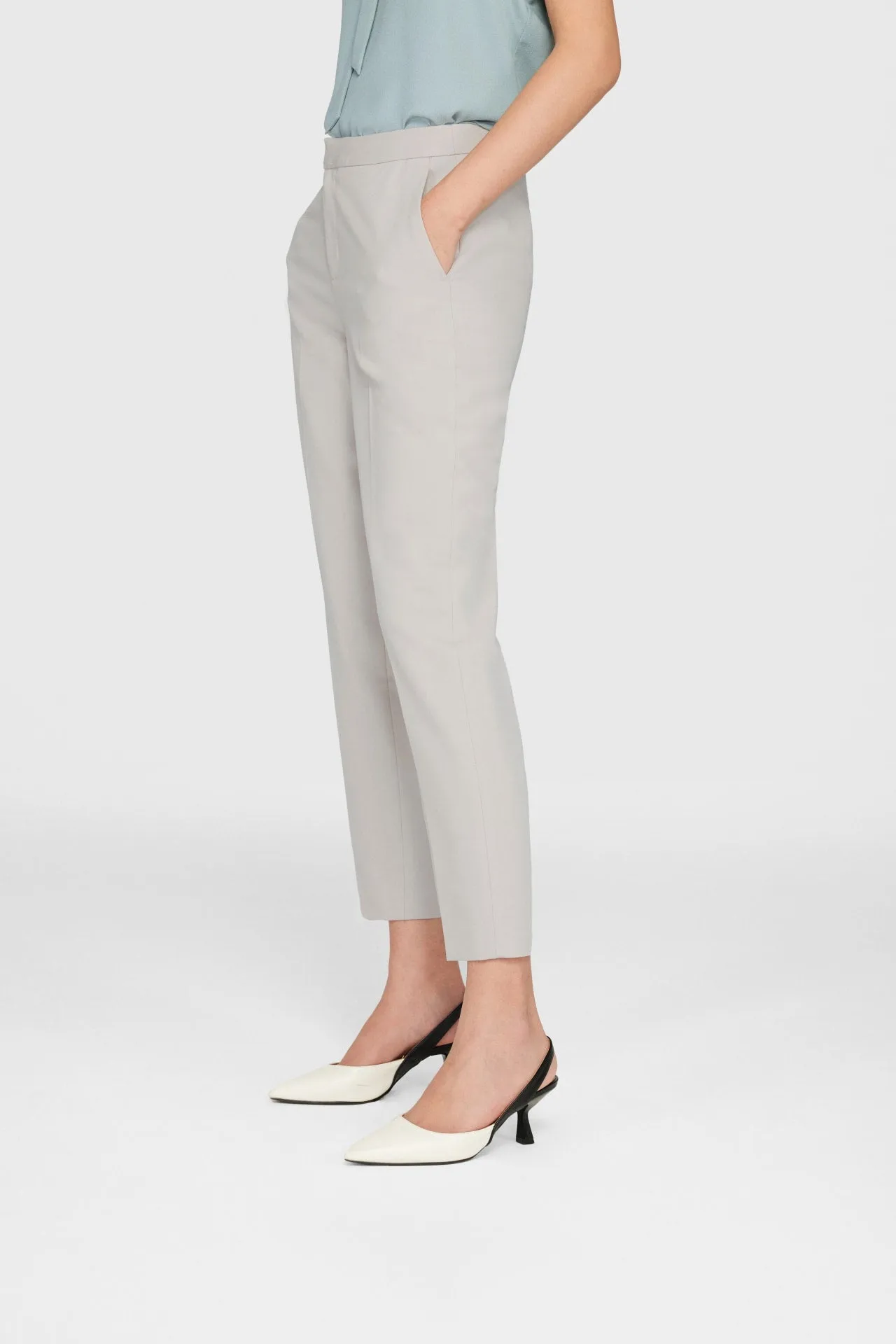 Celeste Soft Touch Stretchable Herringbone Suit Pants