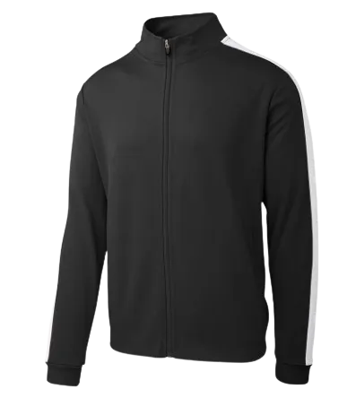 CIGNO ELITE TRACK JACKET - BLACK/WHITE