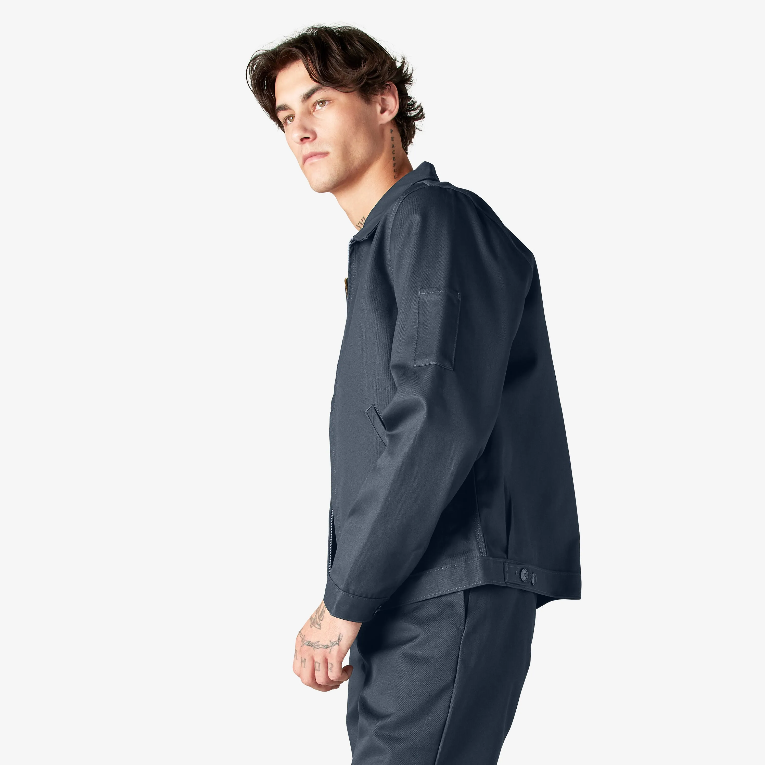 Dickies Unlined Eisenhower Jacket- DARK NAVY