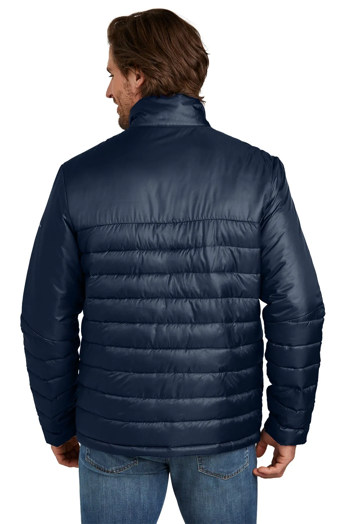 Eddie Bauer Custom Quilted Jackets, River Blue Navy