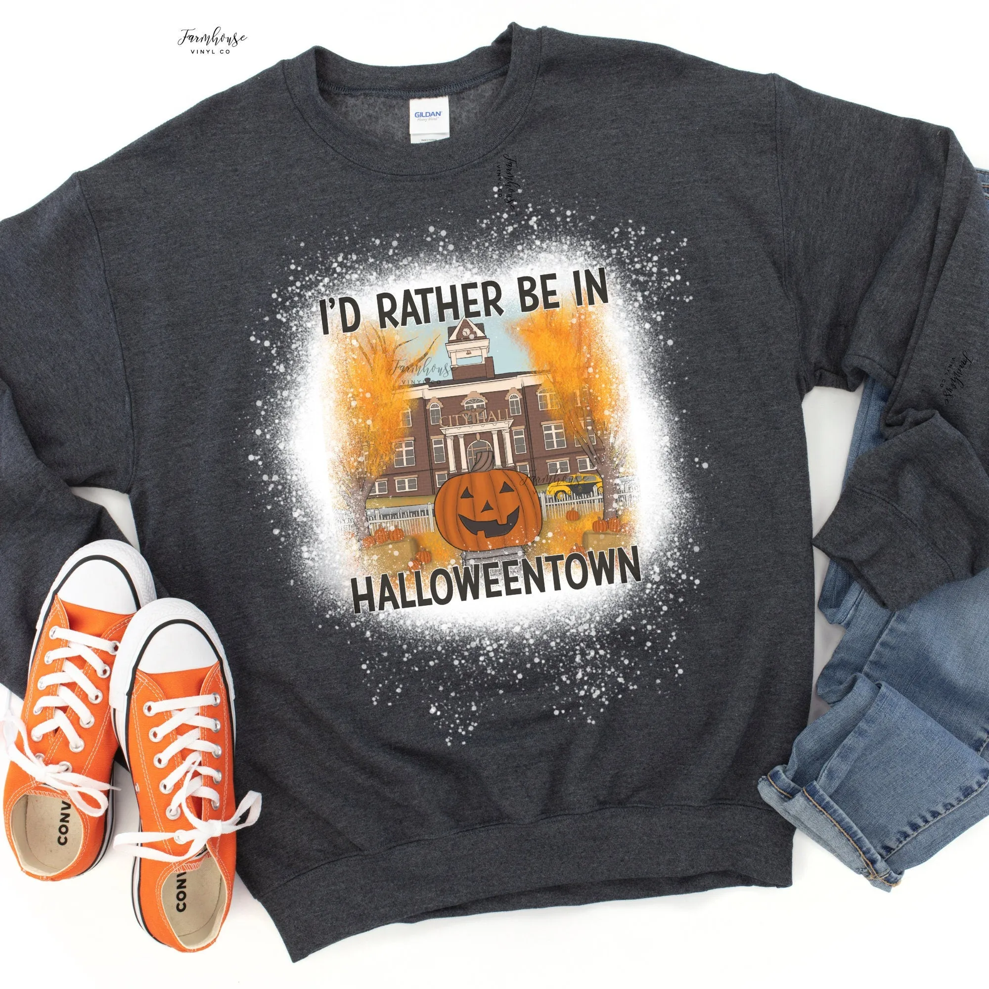 I'd Rather Be in Halloweentown Shirt