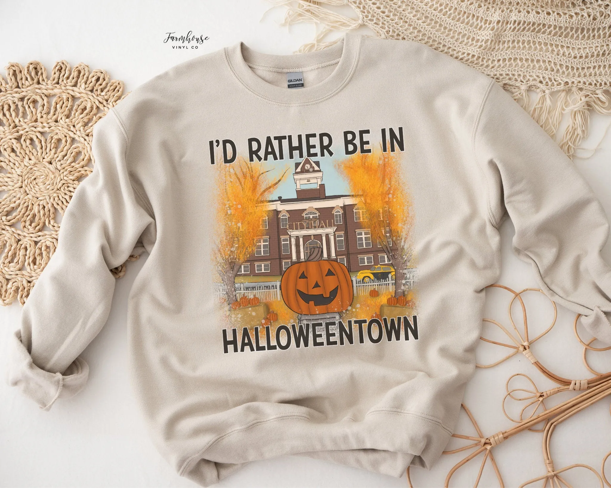 I'd Rather Be in Halloweentown Shirt