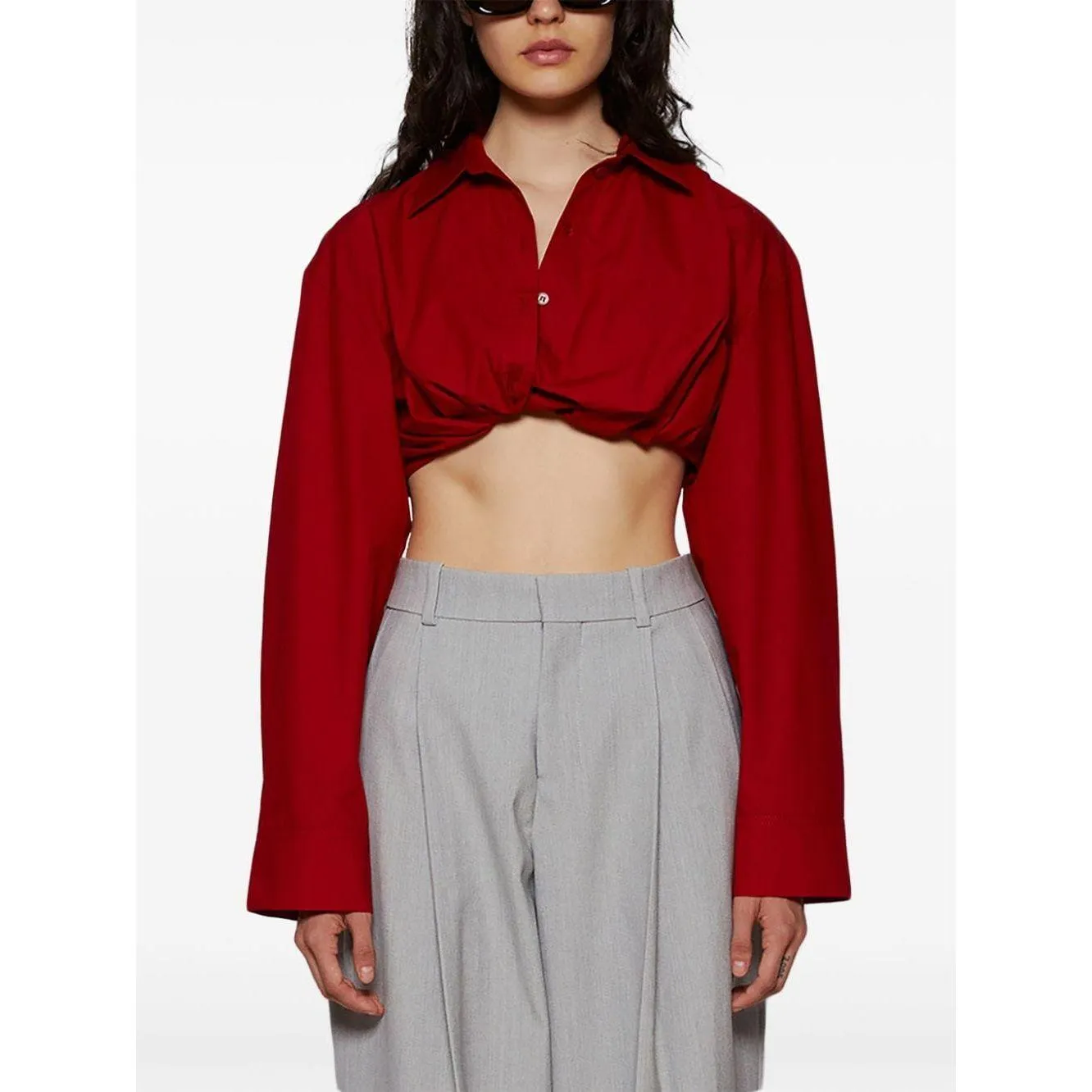 JACQUEMUS Shirts Red