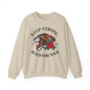 Keep Strong Graphic Crewneck