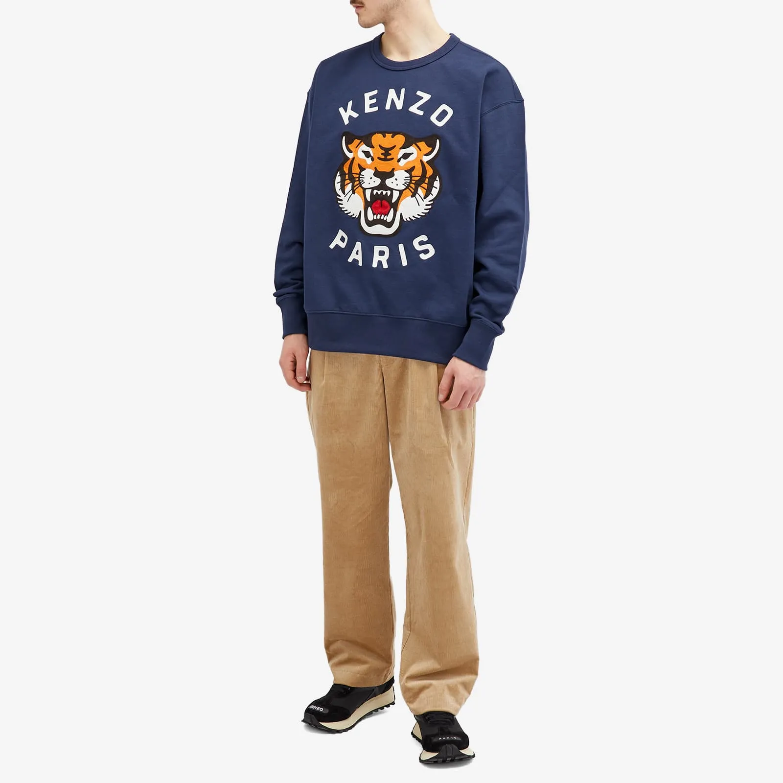 Kenzo Lucky Tiger sweatshirt, dark blue