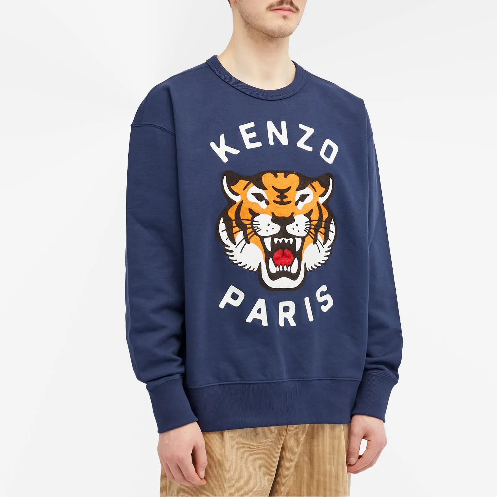 Kenzo Lucky Tiger sweatshirt, dark blue