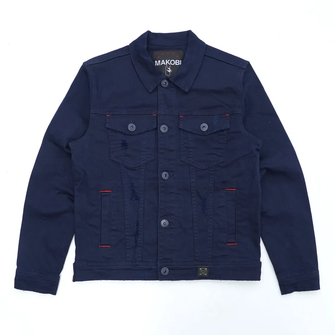 M1026 - Makobi Core Denim Jacket - Navy