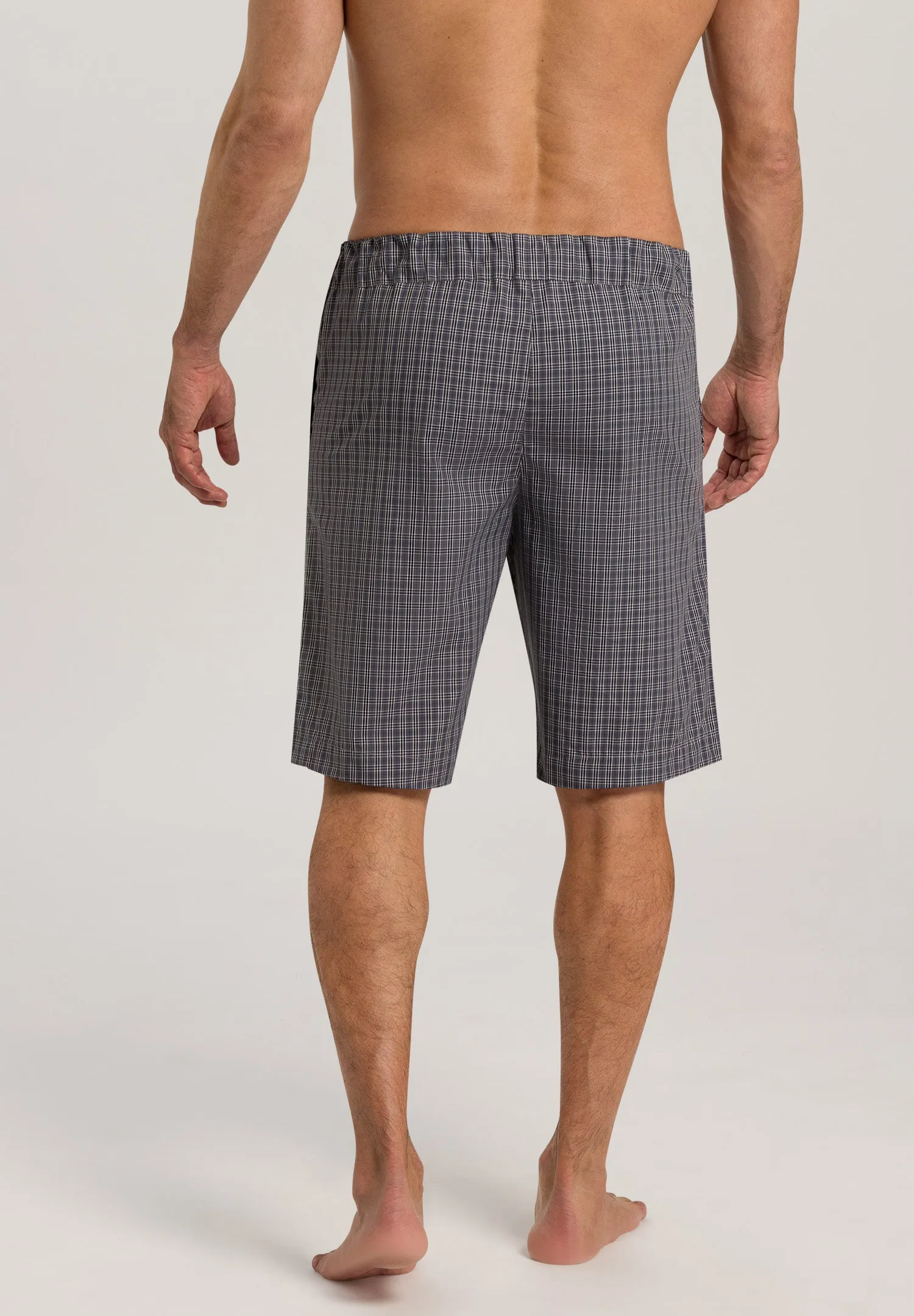 Night And Day Short Woven Pant | Grey Check 75433-1045