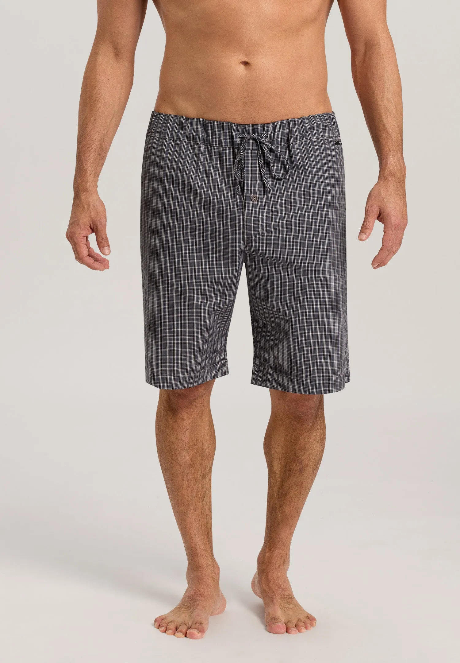 Night And Day Short Woven Pant | Grey Check 75433-1045