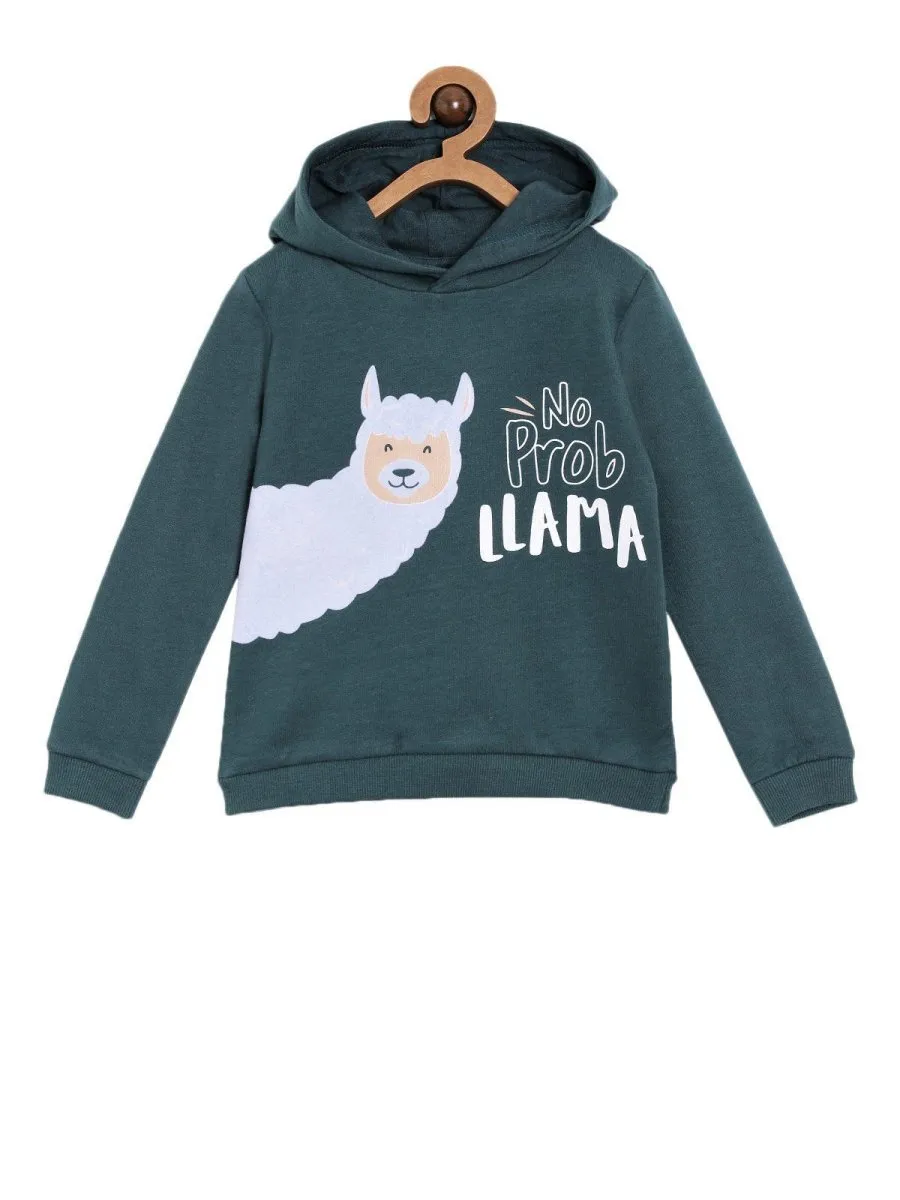 No Prob Llama Hooded Sweatshirt