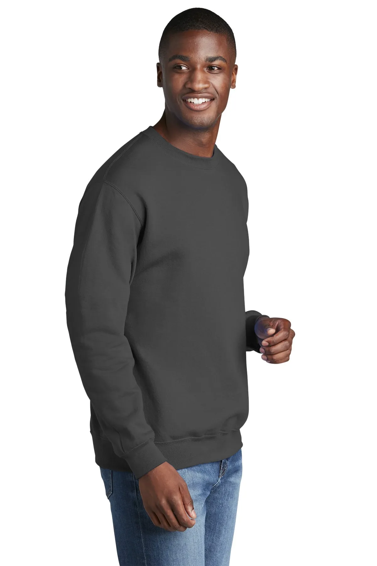 Port & Company Core Fleece Custom Sweatshirts, Charcoal