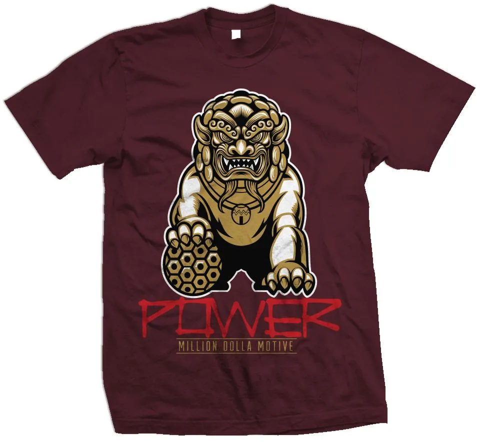 Power - Maroon T-Shirt