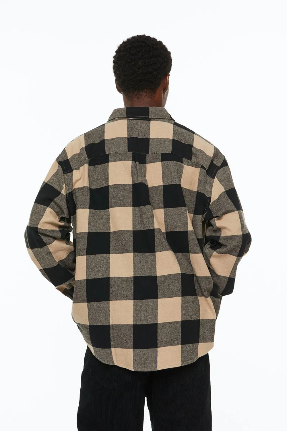 Relaxed Fit Flannel Shirt