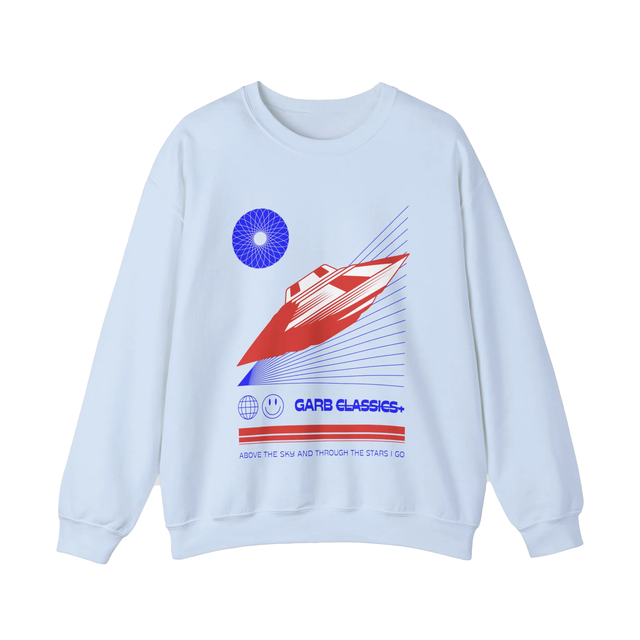 Spaceship Graphic Crewneck