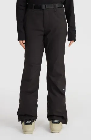 Star Slim Snow Pants | Black Out