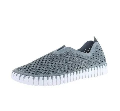 Tulip 139 - The On-The-Go Slip-On in Grey Blue